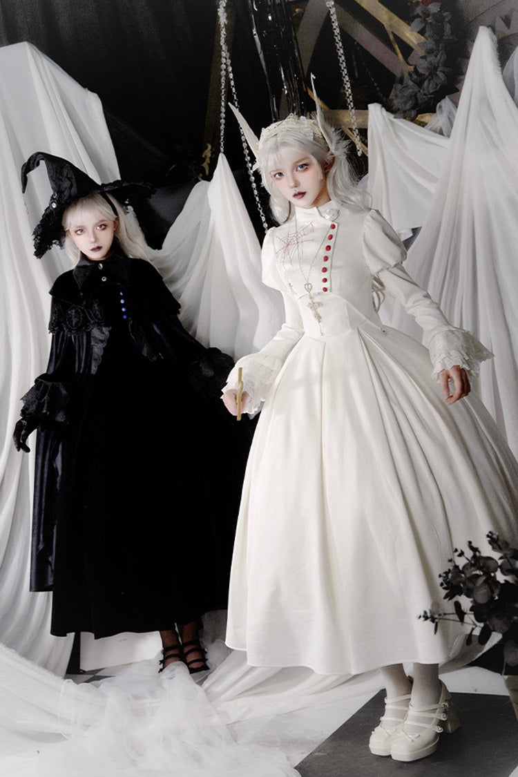 Lolita Dress - Night Poems, 2 Colors, Embroidered, Gothic Style - additional product view 9
