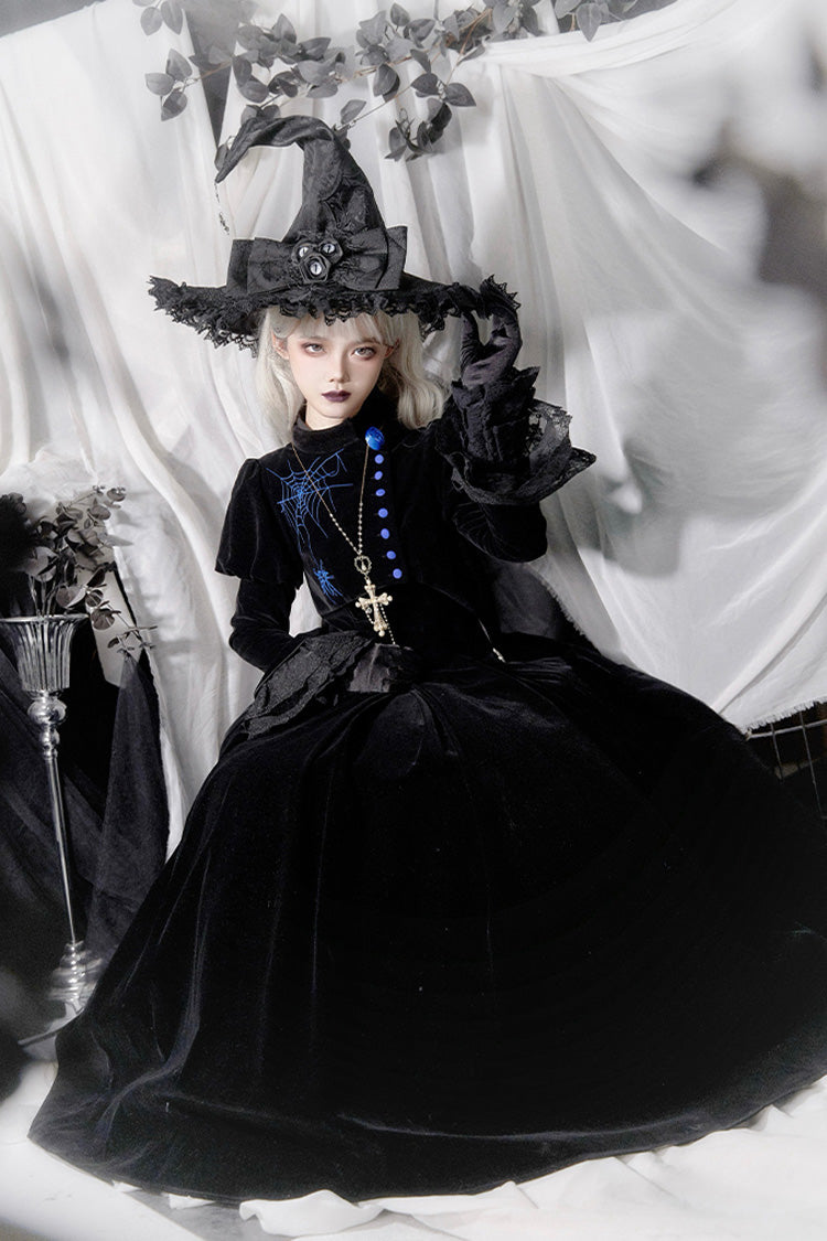 Lolita Dress - Night Poems, 2 Colors, Embroidered, Gothic Style - additional product view 12