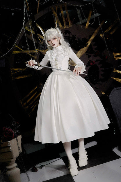Lolita Dress - Night Poems, 2 Colors, Embroidered, Gothic Style - additional product view 16