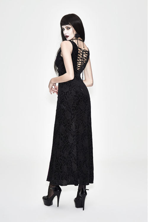 Lolita Dress - Nipped Waist With Rose, 2 Colors, Women's Style, Gothic Style, Lace Trim - additional product view 4