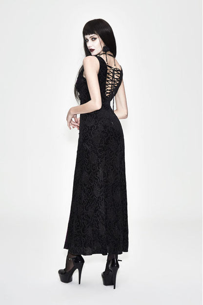 Lolita Dress - Nipped Waist With Rose, 2 Colors, Women's Style, Gothic Style, Lace Trim - additional product view 4