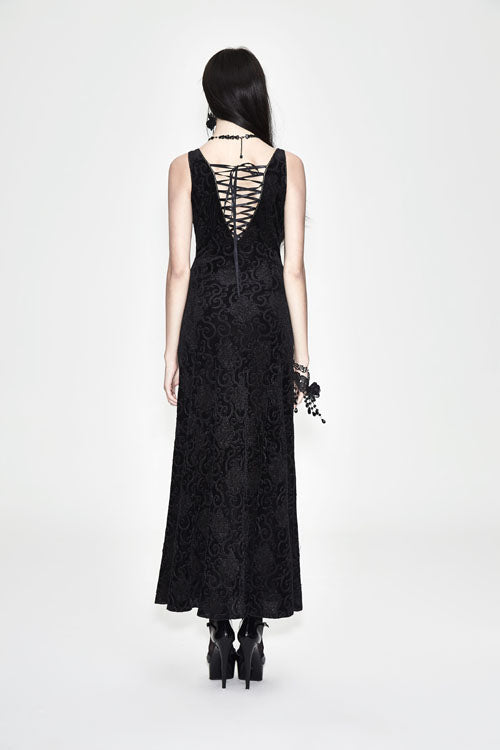 Lolita Dress - Nipped Waist With Rose, 2 Colors, Women's Style, Gothic Style, Lace Trim - additional product view 5