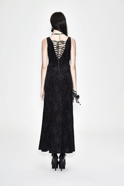 Lolita Dress - Nipped Waist With Rose, 2 Colors, Women's Style, Gothic Style, Lace Trim - additional product view 5