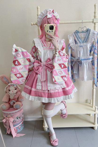 Lolita Dress - Showa Sweet Pet, 6 Colors, Sweet Style, Bow Detail, Ruffled - additional product view 7