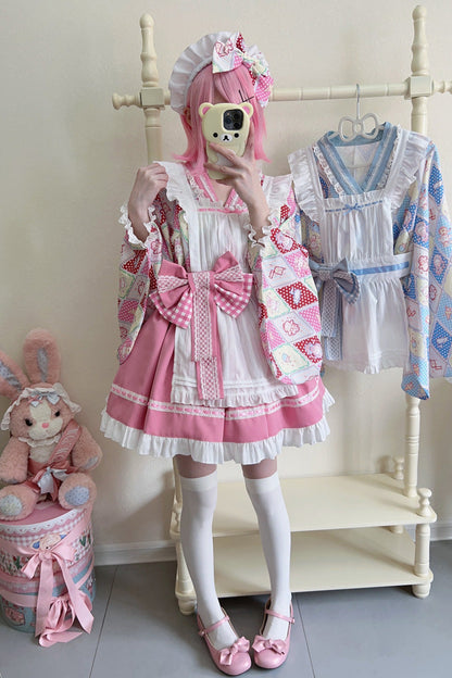 Lolita Dress - Showa Sweet Pet, 6 Colors, Sweet Style, Bow Detail, Ruffled - additional product view 8