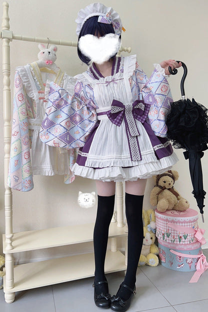 Lolita Dress - Showa Sweet Pet, 6 Colors, Sweet Style, Bow Detail, Ruffled - additional product view 14