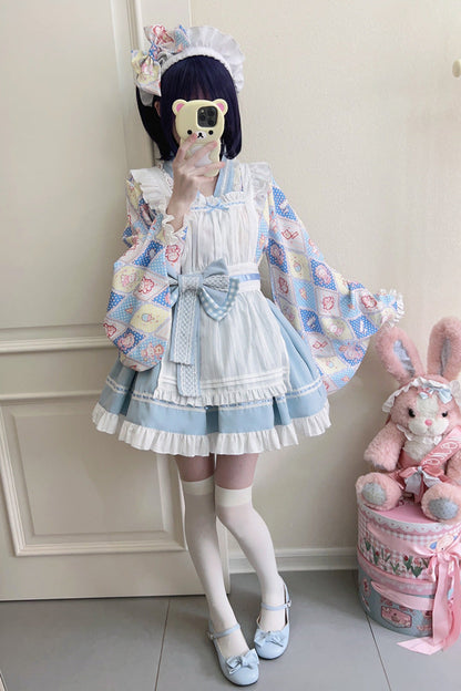 Lolita Dress - Showa Sweet Pet, 6 Colors, Sweet Style, Bow Detail, Ruffled - additional product view 22