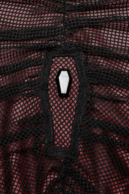 Lolita Dress - Slim Mesh Fishtail Colors, 2 Colors, Fishtail Silhouette, Women's Style - additional product view 13