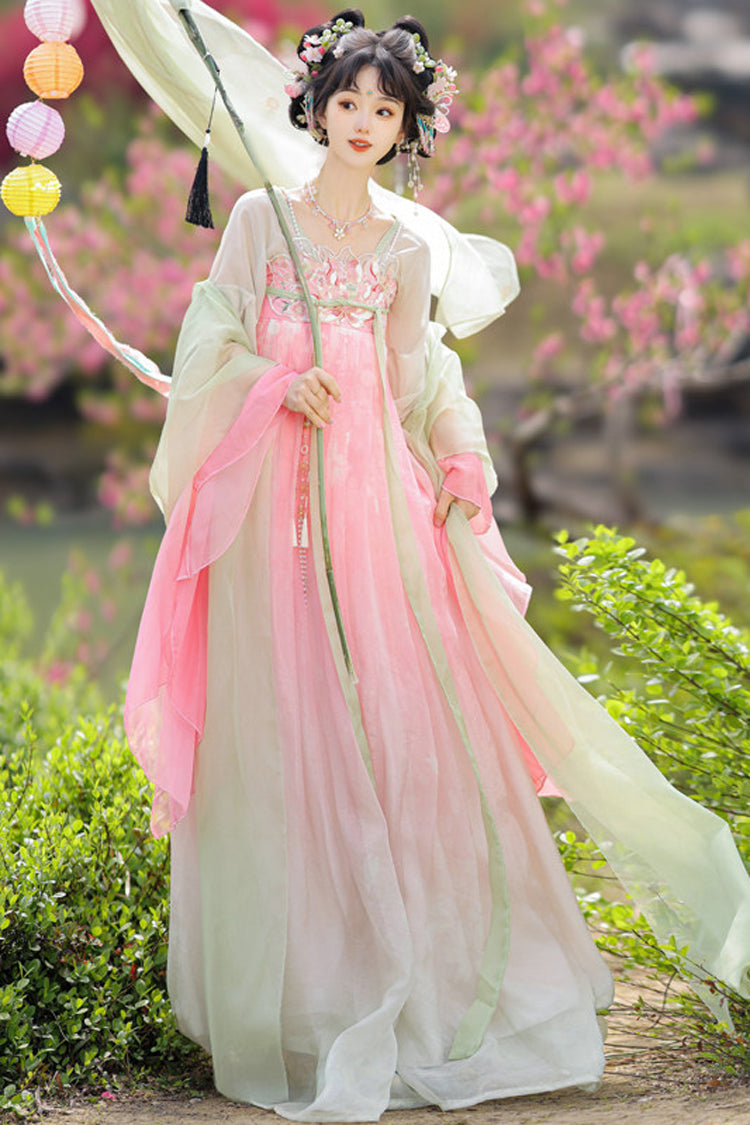 Lolita Dress - Spring Awakening, 2 Colors, High Waist, Women's Style - additional product view 3