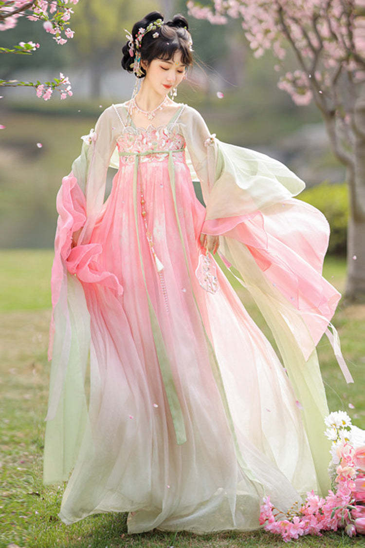 Lolita Dress - Spring Awakening, 2 Colors, High Waist, Women's Style - additional product view 4
