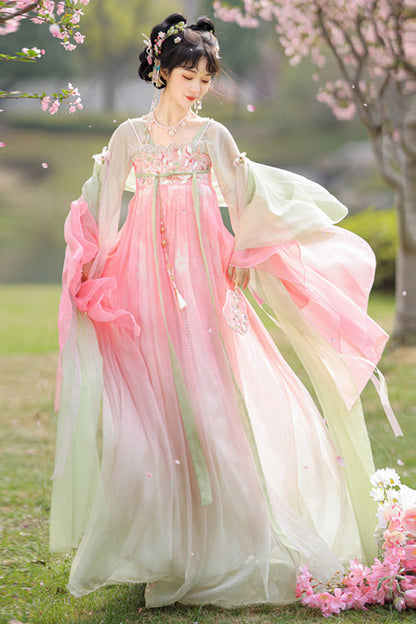 Lolita Dress - Spring Awakening, 2 Colors, High Waist, Women's Style - additional product view 4