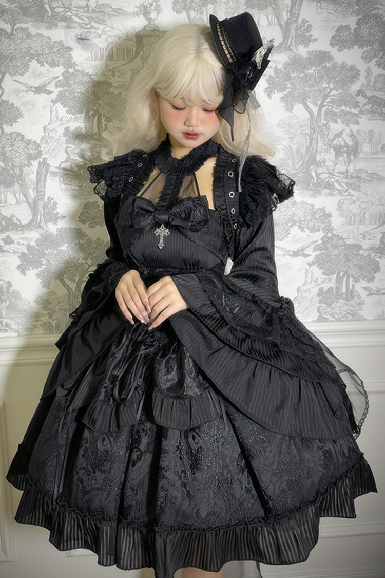 Lolita Dress - The Mystery Of The Doll, 4 Colors, Short Version, Long Version, Long Length - additional product view 3