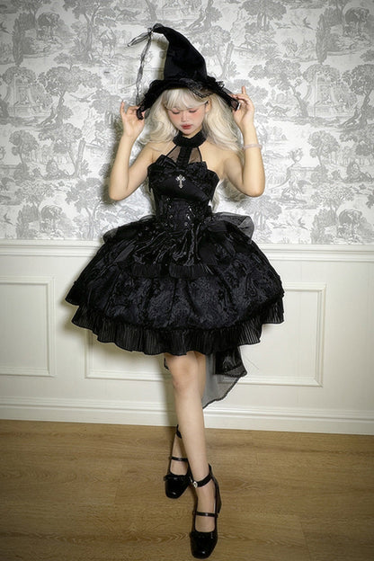 Lolita Dress - The Mystery Of The Doll, 4 Colors, Short Version, Long Version, Long Length - additional product view 14