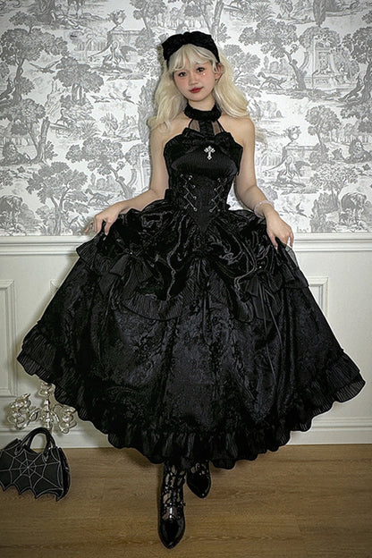Lolita Dress - The Mystery Of The Doll, 4 Colors, Short Version, Long Version, Long Length - additional product view 15