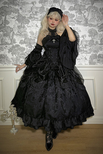Lolita Dress - The Mystery Of The Doll, 4 Colors, Short Version, Long Version, Long Length - additional product view 19