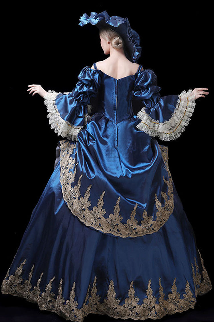 Lolita Dress - Trumpet Sleeves High Waisted, 2 Colors, High Waist, Victorian Style - additional product view 3