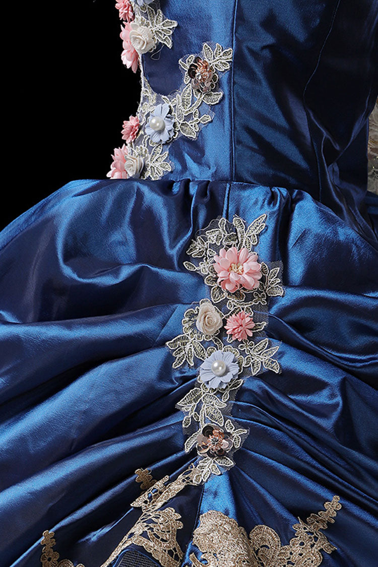 Lolita Dress - Trumpet Sleeves High Waisted, 2 Colors, High Waist, Victorian Style - additional product view 4