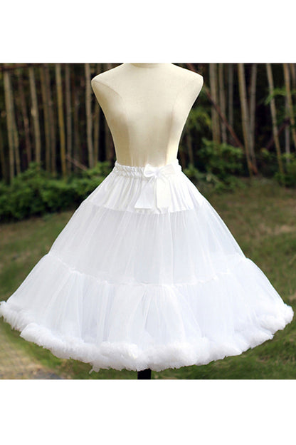 Lolita Dress Underskirt - Cotton Super Fluffy Violence, White, Sweet Style - additional product view 5