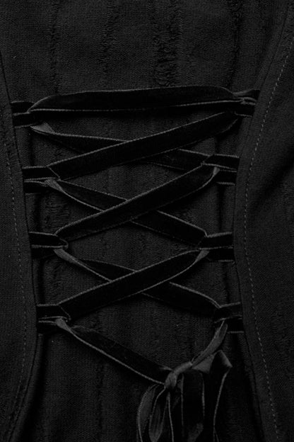 Lolita Dress - V Collar Buckle Color, 2 Colors, Buckle Detail, Women's Style - additional product view 6