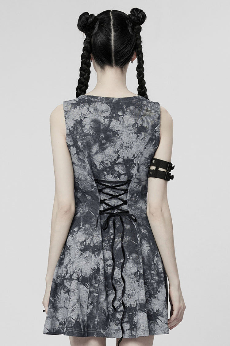 Lolita Dress - V Collar Buckle Color, 2 Colors, Buckle Detail, Women's Style - additional product view 10