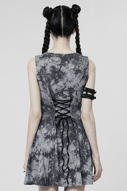 Lolita Dress - V Collar Buckle Color, 2 Colors, Buckle Detail, Women's Style - additional product view 10