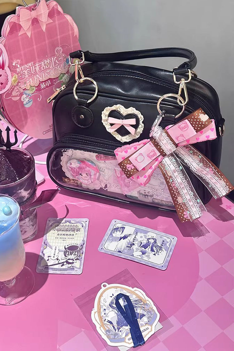 Lolita Itabag - Anime-style Transparent Bow, 5 Colors, Bow Detail, Sweet Style - additional product view 7