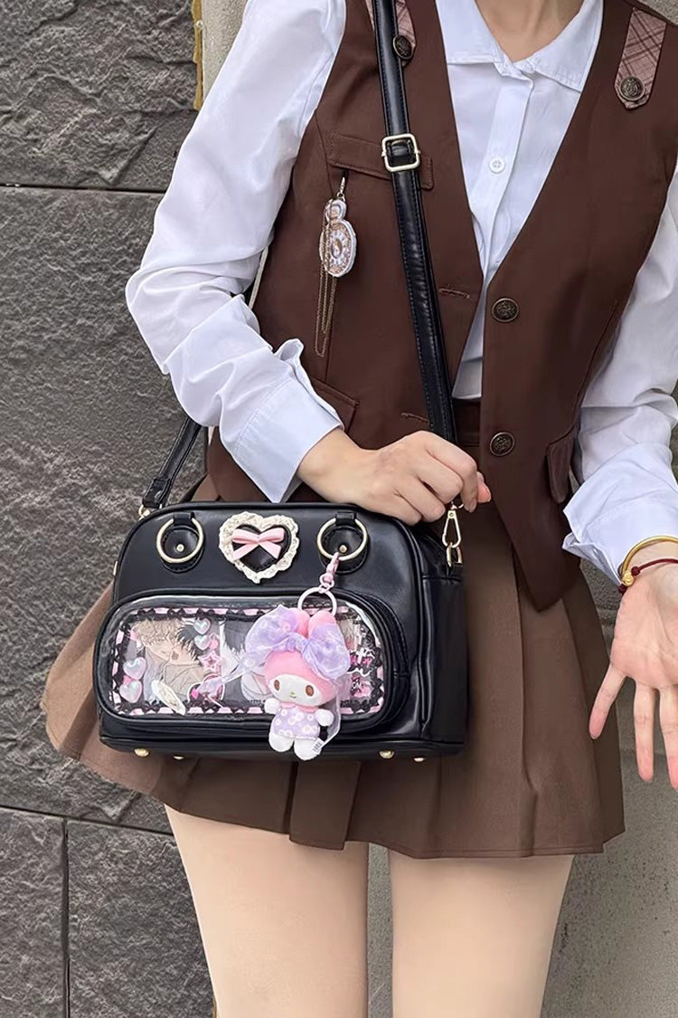 Lolita Itabag - Anime-style Transparent Bow, 5 Colors, Bow Detail, Sweet Style - additional product view 10
