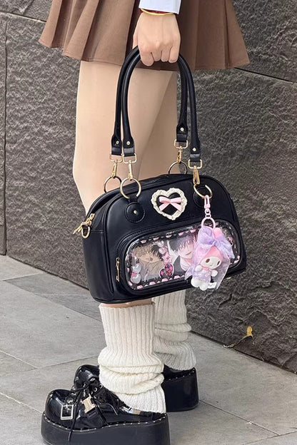 Lolita Itabag - Anime-style Transparent Bow, 5 Colors, Bow Detail, Sweet Style - additional product view 11