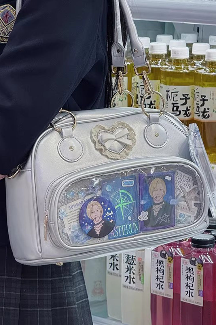 Lolita Itabag - Anime-style Transparent Bow, 5 Colors, Bow Detail, Sweet Style - additional product view 14