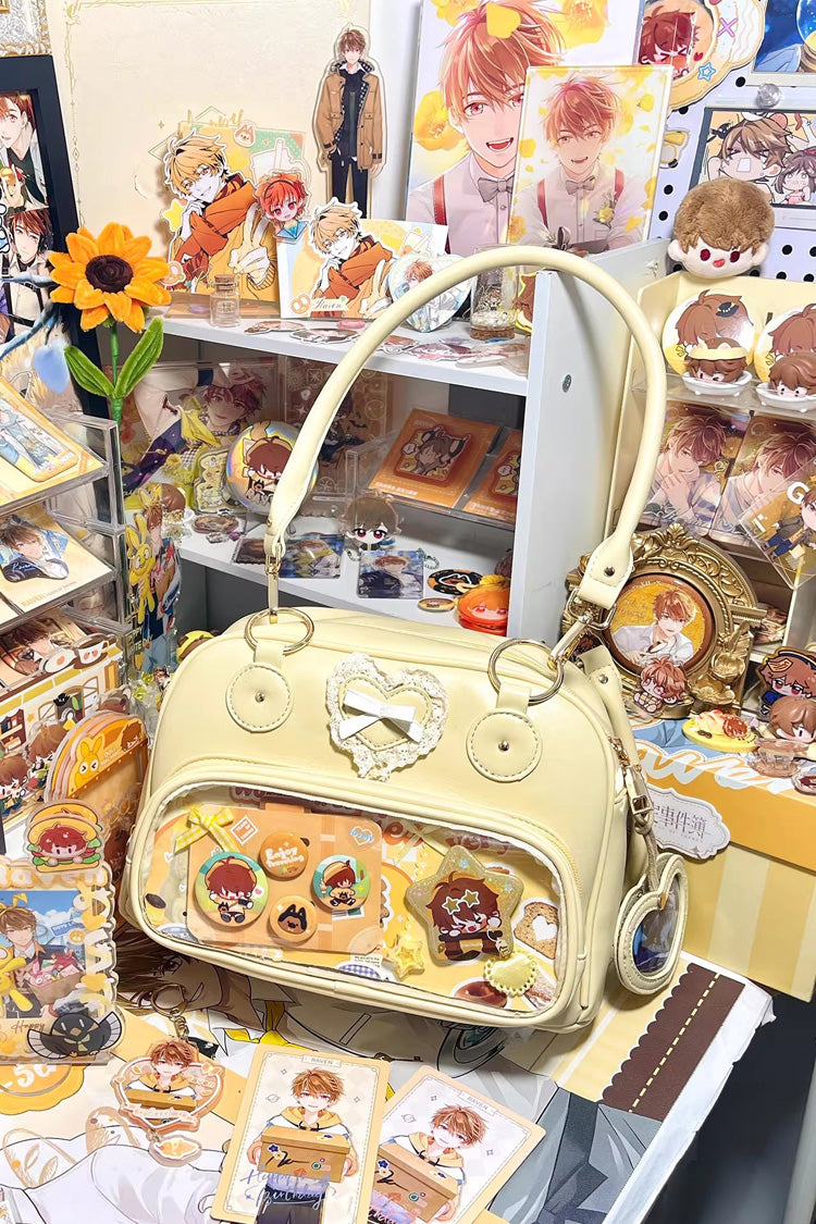 Lolita Itabag - Anime-style Transparent Bow, 5 Colors, Bow Detail, Sweet Style - main product image