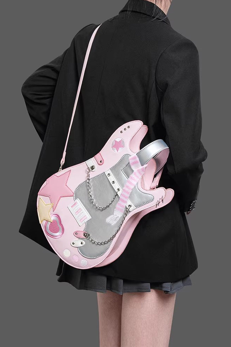 Lolita Itabag - Guitar Heart Creative, 4 Colors, Embroidered, Sweet Style - additional product view 9