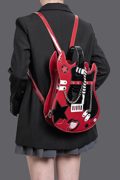 Lolita Itabag - Guitar Heart Creative, 4 Colors, Embroidered, Sweet Style - additional product view 10