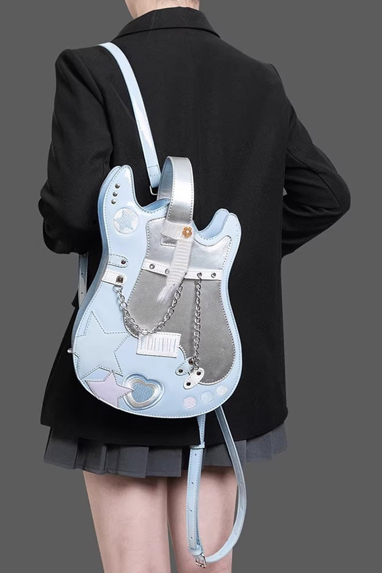 Lolita Itabag - Guitar Heart Creative, 4 Colors, Embroidered, Sweet Style - additional product view 14