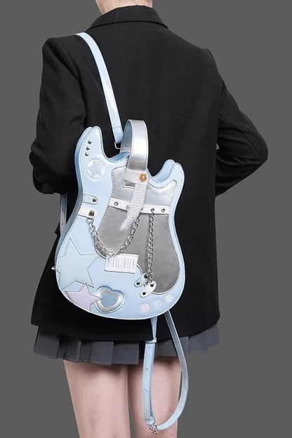 Lolita Itabag - Guitar Heart Creative, 4 Colors, Embroidered, Sweet Style - additional product view 14