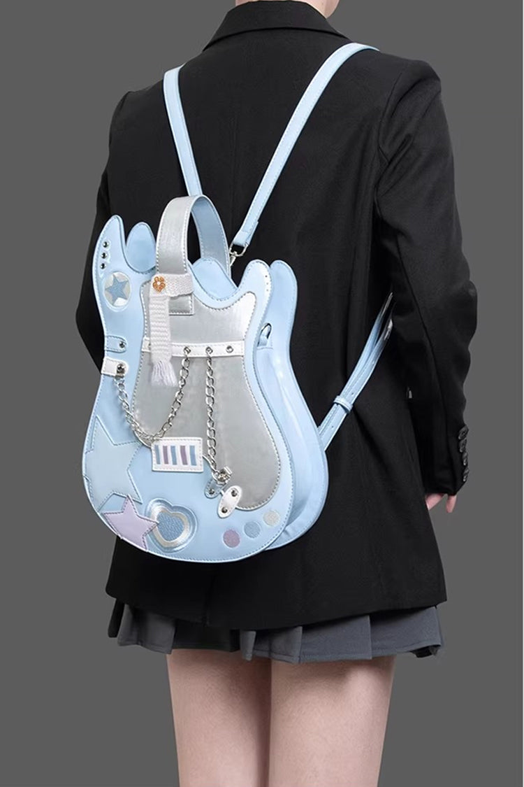Lolita Itabag - Guitar Heart Creative, 4 Colors, Embroidered, Sweet Style - additional product view 15