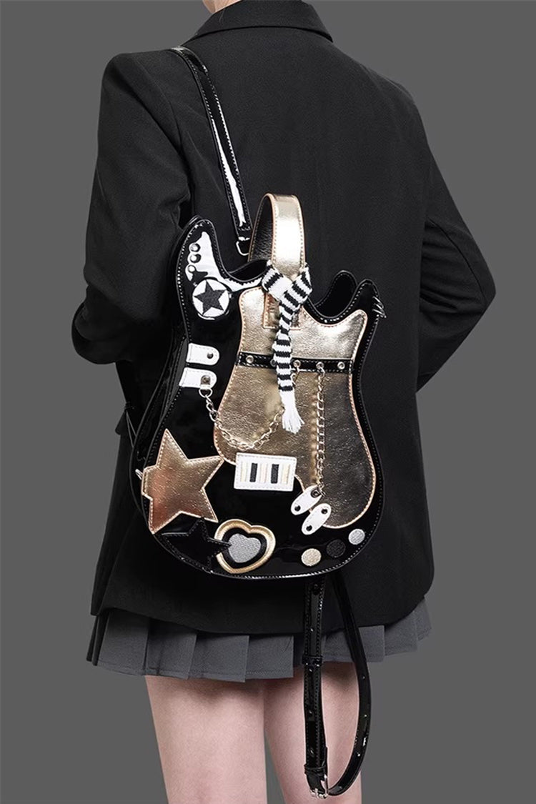 Lolita Itabag - Guitar Heart Creative, 4 Colors, Embroidered, Sweet Style - additional product view 17
