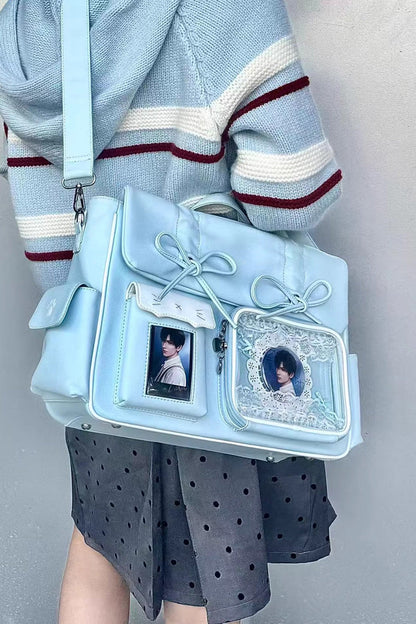 Lolita Itabag - Kitten Diary, 8 Colors, Bow Detail, Embroidered, Sweet Style - additional product view 9