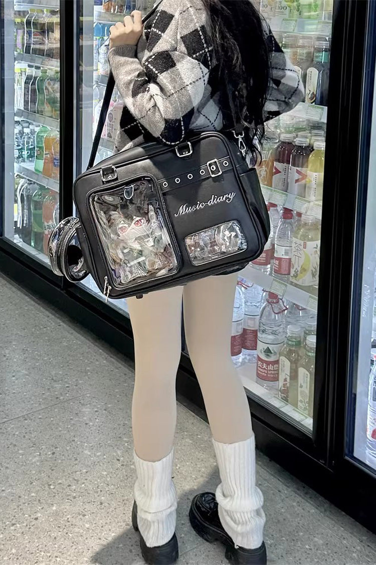 Lolita Itabag - Large Capacity Embroidered, 3 Colors, Classic Style - additional product view 2