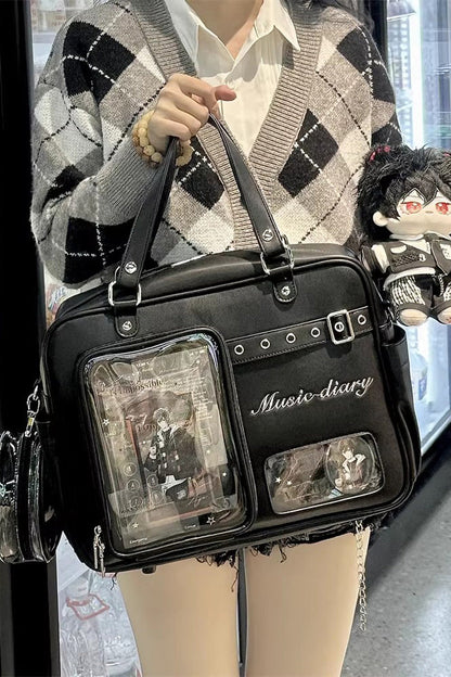 Lolita Itabag - Large Capacity Embroidered, 3 Colors, Classic Style - additional product view 3