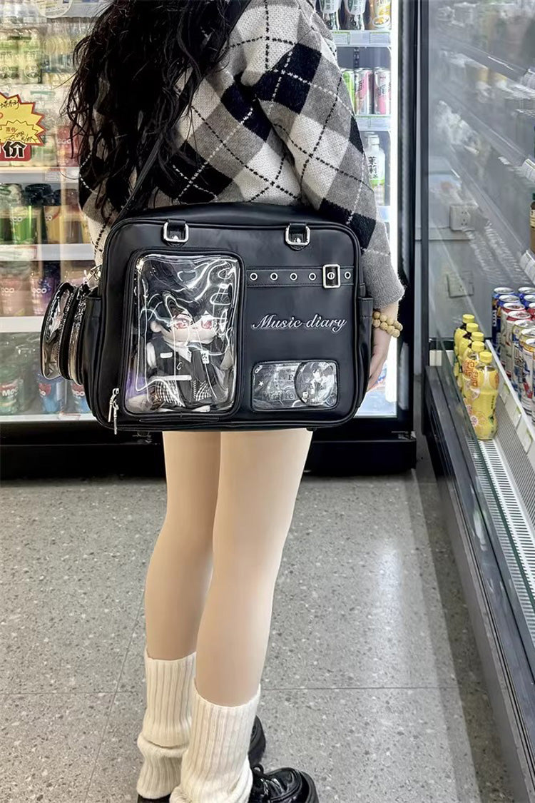 Lolita Itabag - Large Capacity Embroidered, 3 Colors, Classic Style - additional product view 4