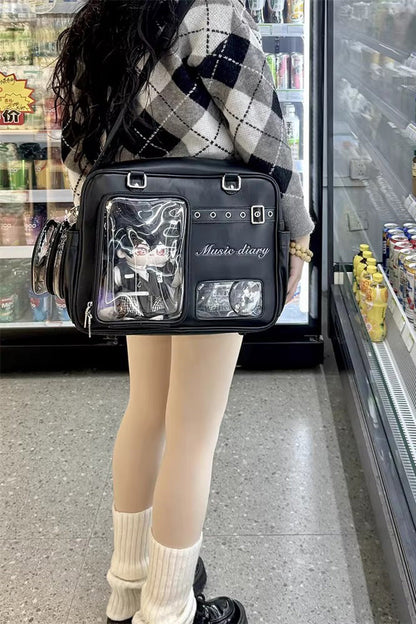Lolita Itabag - Large Capacity Embroidered, 3 Colors, Classic Style - additional product view 4