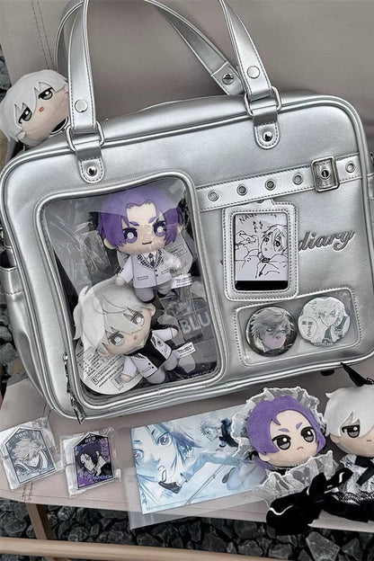 Lolita Itabag - Large Capacity Embroidered, 3 Colors, Classic Style - additional product view 6