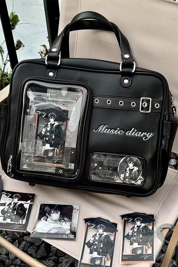 Lolita Itabag - Large Capacity Embroidered, 3 Colors, Classic Style - main product image