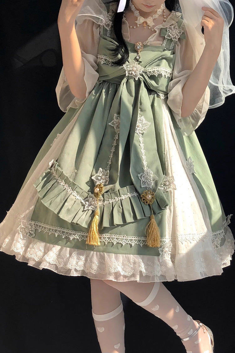 Lolita JSK Dress - Chinese Style Rainbow Fairy, 3 Colors, Sweet Style - additional product view 4