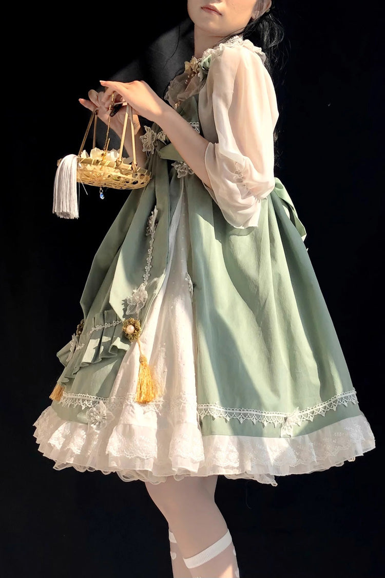 Lolita JSK Dress - Chinese Style Rainbow Fairy, 3 Colors, Sweet Style - additional product view 5