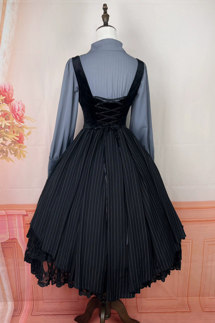 Lolita JSK Dress - Dreamlike Realm, 13 Colors, Ruffled, Printed, Embroidered - additional product view 33