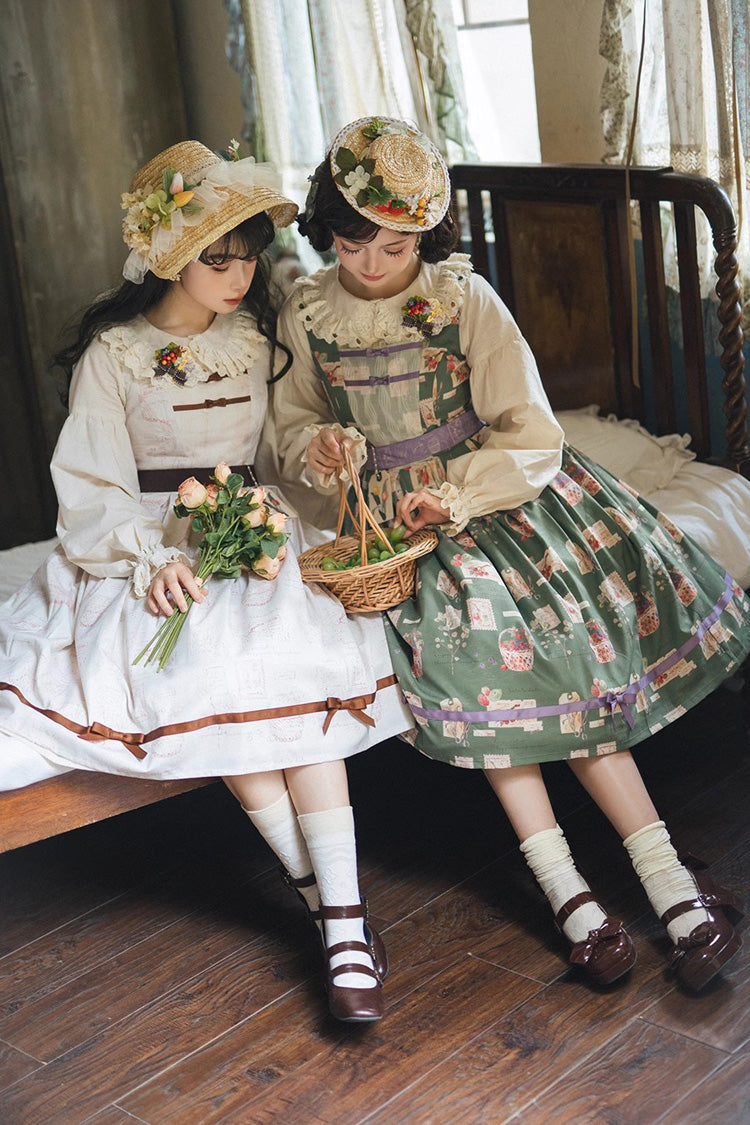 Lolita JSK Dress - Forest Illustrated Book, 3 Colors, Sweet Style, Printed - additional product view 13