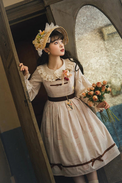Lolita JSK Dress - Forest Illustrated Book, 3 Colors, Sweet Style, Printed - additional product view 17