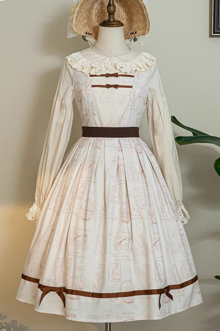 Lolita JSK Dress - Forest Illustrated Book, 3 Colors, Sweet Style, Printed - main product image