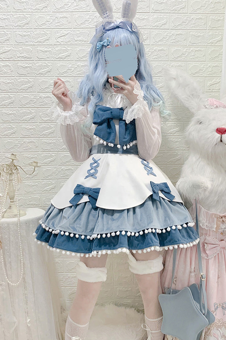 Lolita JSK Dress - Multicolor Confession Function, 5 Colors, Bow Detail, Sweet Style - additional product view 2